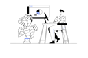 پیش‌نمایش فایل employee-doing-market-research-12168248 از پک متفرقه