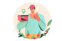 پیش‌نمایش فایل delivery-boy-delivers-product-at-correct-address-12168229 از پک متفرقه