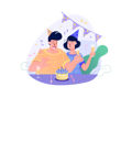 پیش‌نمایش فایل couple-celebrating-their-wedding-anniversary-together-12168180 از پک متفرقه
