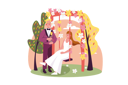 پیش‌نمایش فایل couple-celebrates-their-marriage-ceremony-12168150 از پک متفرقه