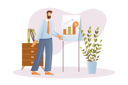 پیش‌نمایش فایل buseinessman-analyzes-data-of-his-business-case-12163164 از پک متفرقه