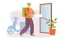 پیش‌نمایش فایل courier-man-delivered-pizza-to-customers-12163156 از پک متفرقه