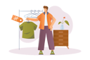 پیش‌نمایش فایل man-choose-clothes-12163148 از پک متفرقه