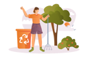 پیش‌نمایش فایل young-girl-cleans-yard-from-garbage-12163162 از پک متفرقه