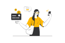 پیش‌نمایش فایل young-girl-makes-money-transaction-through-smartphone-12162938 از پک فعالیت افراد