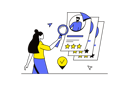 پیش‌نمایش فایل hr-manager-finding-employee-profile-12162881 از پک فعالیت آنلاین