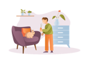 پیش‌نمایش فایل boy-brought-carrots-to-his-rabbit-12163097 از پک کسب و کار