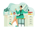 پیش‌نمایش فایل beauty-woman-came-to-spa-salon-to-have-beauty-treatment-12163255 از پک متفرقه