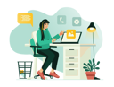 پیش‌نمایش فایل female-developer-discusses-edits-for-new-application-with-client-12163230 از پک متفرقه
