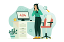 پیش‌نمایش فایل female-office-worker-trying-to-fix-computer-error-12163235 از پک متفرقه