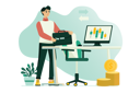 پیش‌نمایش فایل male-financier-works-at-stock-exchange-12163256 از پک متفرقه