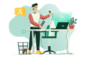 پیش‌نمایش فایل technical-support-worker-came-to-fix-electricity-12163231 از پک متفرقه