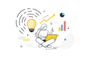 پیش‌نمایش فایل businesswoman-is-working-on-the-implementation-of-her-startup-12162750 از پک فعالیت دیجیتال