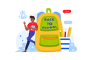 پیش‌نمایش فایل student-collects-the-stationery-in-a-backpack-in-order-to-be-ready-for-the-beginning-of-the-academic-year-12162769 از پک مدرسه