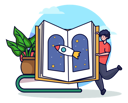 پیش‌نمایش فایل boy-reading-dream-book-12162692 از پک مطالعه
