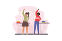 پیش‌نمایش فایل morning-exercise-at-school-12162726 از پک فعالیت افراد