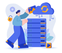 پیش‌نمایش فایل cloud-storage-concept-4316095 از پک اینترنت اشیاء