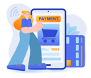پیش‌نمایش فایل mobile-payment-concept-4316097 از پک اینترنت اشیاء
