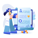 پیش‌نمایش فایل online-doctor-prescription-4316094 از پک اینترنت اشیاء