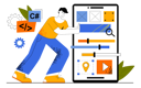 پیش‌نمایش فایل app-development-4316250 از پک مفهوم وب