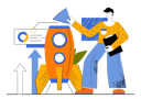 پیش‌نمایش فایل businessman-working-on-startup-4316239 از پک مفهوم وب
