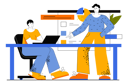 پیش‌نمایش فایل teamwork-to-achieve-success-4316237 از پک مفهوم وب
