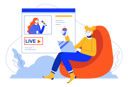 پیش‌نمایش فایل girl-attending-live-webinar-4316482 از پک افراد