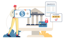 پیش‌نمایش فایل online-banking-4316547 از پک حرفه