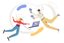 پیش‌نمایش فایل virtual-reality-4316523 از پک حرفه