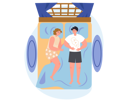 پیش‌نمایش فایل young-couple-sleeping-on-bed-4379647 از پک مردم روی تخت