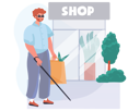 پیش‌نمایش فایل a-blind-man-near-the-grocery-store-4379625 از پک معلولیت و توان‌یابی