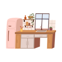 پیش‌نمایش فایل kitchen-4375483 از پک فضای داخلی خانه