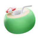 پیش‌نمایش فایل coconut-drink-8365571 از پک تعطیلات تابستانی