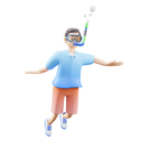 پیش‌نمایش فایل man-snorkeling-underwater-8365845 از پک تعطیلات تابستانی