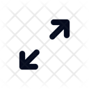 پیش‌نمایش فایل resize-arrow-8037667 از پک آیکن رابط کاربری و تجربه کاربری