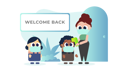 پیش‌نمایش فایل welcome-back-school-covid-4035314 از پک بازگشت به مدرسه پس از کووید