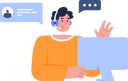 پیش‌نمایش فایل customer-service-with-young-man-7217558 از پک خدمات مشتری