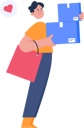 پیش‌نمایش فایل man-done-shopping-7735576 از پک خرید