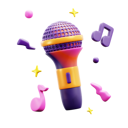 پیش‌نمایش فایل mic-announcement-10494688 از پک مهمانی سال نو