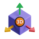 پیش‌نمایش فایل 3d-cube-11965837 از پک متاورس و واقعیت مجازی