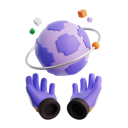 پیش‌نمایش فایل holding-planet-11965903 از پک متاورس و واقعیت مجازی