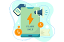 پیش‌نمایش فایل online-shopping-flash-sales-8330915 از پک فروشگاه آنلاین