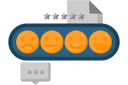 پیش‌نمایش فایل feedback-expression-with-emoji-8465077 از پک بازخورد مشتری