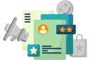 پیش‌نمایش فایل reviews-from-various-customers-8465073 از پک بازخورد مشتری