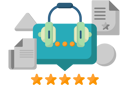 پیش‌نمایش فایل service-feedback-8465082 از پک بازخورد مشتری