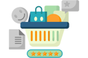 پیش‌نمایش فایل shopping-review-8465081 از پک بازخورد مشتری