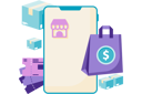 پیش‌نمایش فایل online-shopping-9271981 از پک تلفن و ابزار