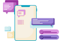 پیش‌نمایش فایل social-media-chat-9271985 از پک تلفن و ابزار