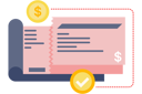 پیش‌نمایش فایل bank-payment-receipt-10243575 از پک تراکنش‌های آنلاین