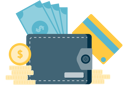 پیش‌نمایش فایل wallet-and-cash-10303808 از پک مالی